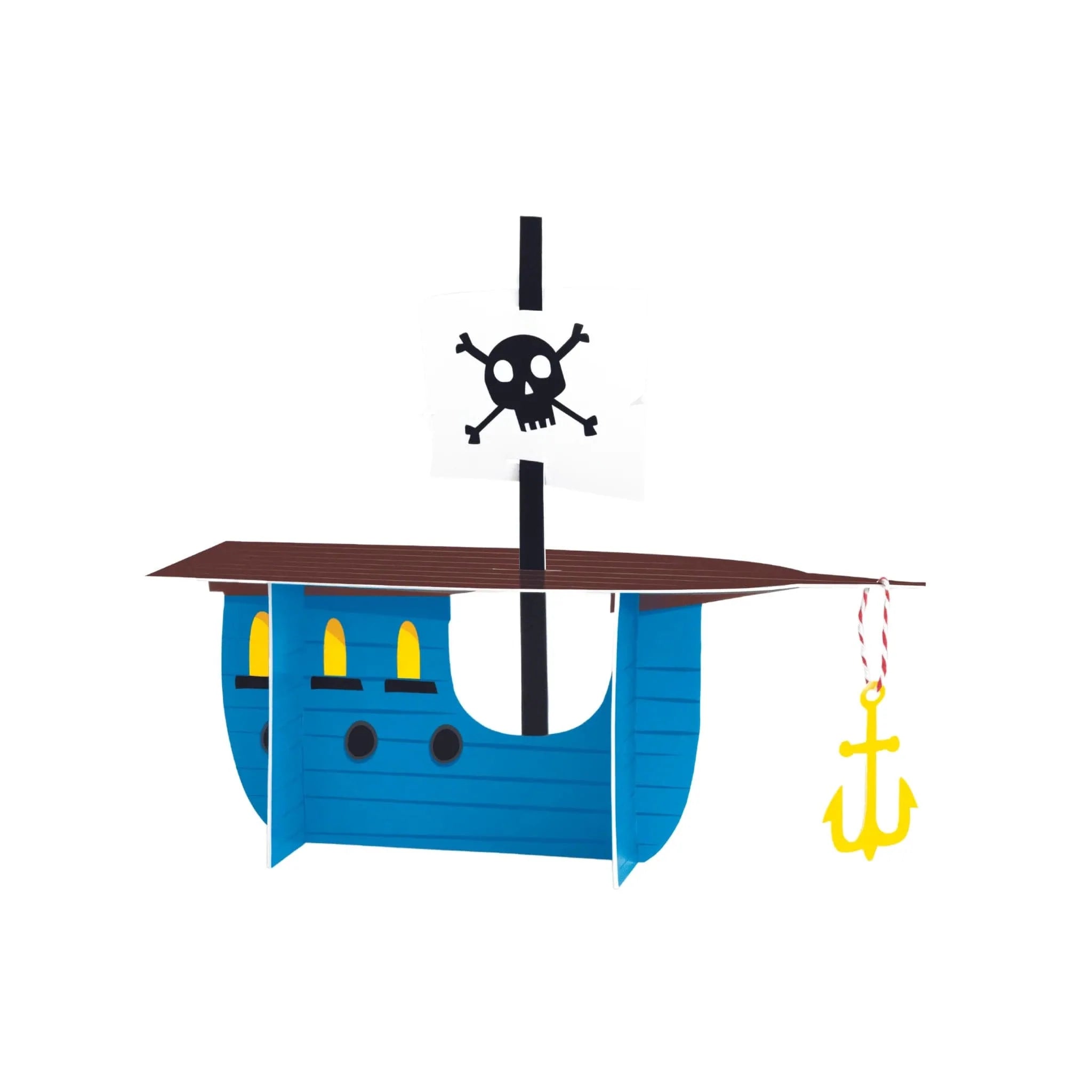 Ahoy Pirate Ship Centrepiece Table Decoration - PoundToys